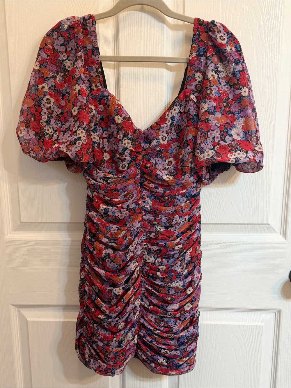 Zara ruched dress NWT